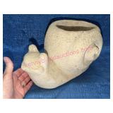 Concrete Snail Planter Garden Sculpture