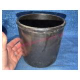 Ant. Brown Stoneware Jar