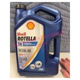 Shell Rotella T6 5W-40 1-Gal Synthetic Diesel Oil