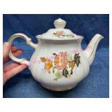 Sadler England Floral Porcelain Teapot