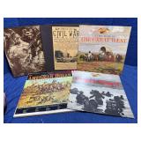 LP Records: Civil War, Great West & American Ind