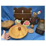 Group: Brown Ridge, D.A. Beery, Carved Wood