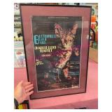 1968 Bill Graham Concert Poster Blues Band 18x26