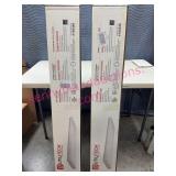 2 Utilitech 4ft 2-Light Wrap Fixtures New