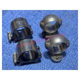 Weaver & Burris Scope Rings, 2 Sets