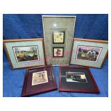 Framed Art Prints: Baumann, Hopper & Others, 5pcs
