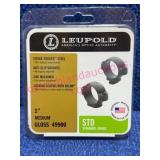 Leupold 1in Medium Gloss STD Scope Rings