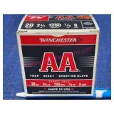 Winchester AA 20 Ga 2-3/4 In 8 Shot 25 Rds