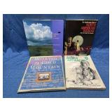 4 North American History Books w/ Signed Copy