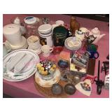 Misc. Kitchenware, Starbucks, CDs & Decor Lot
