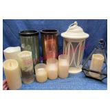 Luminara Flameless LED Candles & Lanterns Lot