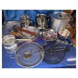 Stainless Steel & Aluminum Cookware & Strainers