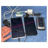 Electronics Lot: iPod, Phones & Charger