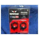 Warne 721M-1 Maxima Fixed Scope Rings $40 Retail