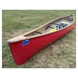 Wenonah Prism 16.5ft Tuf-weave Canoe w/Paddle