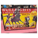 Bullfights Poster Dos Equis, Cancun 18x28