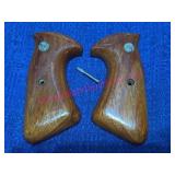 S&W K/L Frame Square Butt Wood Grips w/Screw