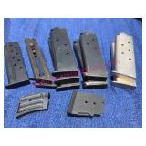 12 Mixed Ammo Magazines Colt Pachmayr .45 .22 .38