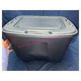 Homz DuraBilt 18 Gal Tote Storage Bin