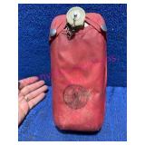 Vtg Boy Scouts of America Red Canvas Canteen