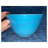 Pyrex 401 Blue Mixing Bowl 1 1/2 Pt USA