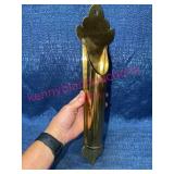 Brass Wall-Mounted Wall Pocket