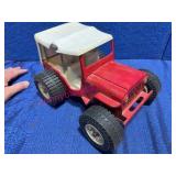 Tonka Jeep Red Pressed Steel Toy Car 49190