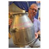 Stainless Steel Milk Can w/Carry Handle