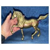 Solid Brass Horse Sculpture
