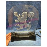 Lï¿½wenbrï¿½u Miller Brewing Lighted Bar Sign 1977