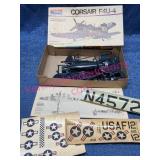 1973 Monogram 1/48 Corsair F4U-4 Model Kit