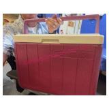 Coleman Model 5277 Red & White Hard Cooler