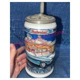 Budweiser 1964 1/2 Ford Mustang Stein w/Lid