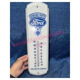 Ford Genuine Parts 17in Metal Wall Thermometer