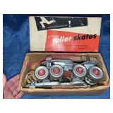 JC Higgins Roller Skates in Box, Sears Roebuck