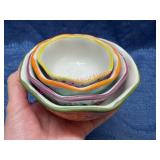 The Pioneer Woman Ceramic Measuring Bowls, 4 Pc
