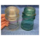 Hemingray Glass Insulators 38-41 & No. 16