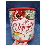 Pioneer Woman Stoneware Utensil Crock 6.5 in