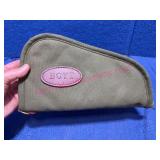 Boyt Harness Co. 10" Green Cotton Pistol Case