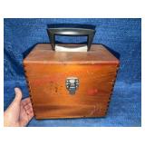 Unique Wooden Box w/ Handle (???)