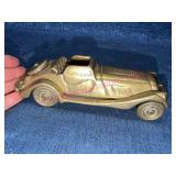 Solid Brass Model Roadster Car