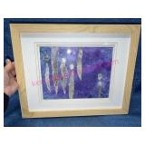 Doris Larson Collage Monoprint 