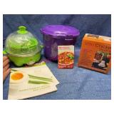 Egg Cooker, Microwave Steamer & Chicken Steamer