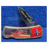 Ford Boss 302 Mustang Pocket Knife