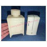 1975 Plastic Shaker & Frigidaire Bank Pair