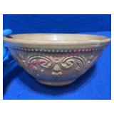 1800s Larger Yellowware Mixing Bowl Crock