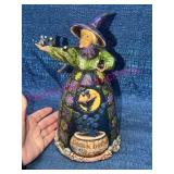 Jim Shore "Black Bird Stew" Witch Figurine