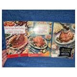 3 General Electric 1950s Speed Cooking Booklets