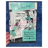 1950s GE Refrigerator-Freezer Manual & Cookbook