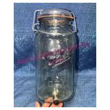 Ball Ideal Glass Dispenser Jar w/Spigot & Lid